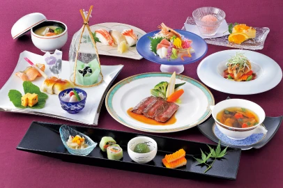 写真：会席料理