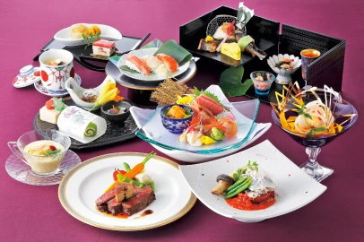 写真：会席料理