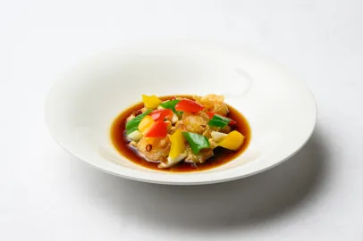 海老の北京風甘辛炒め