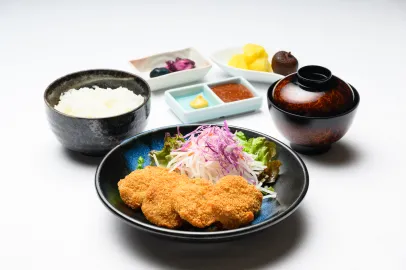 道産余市町麦豚のヒレカツ御膳