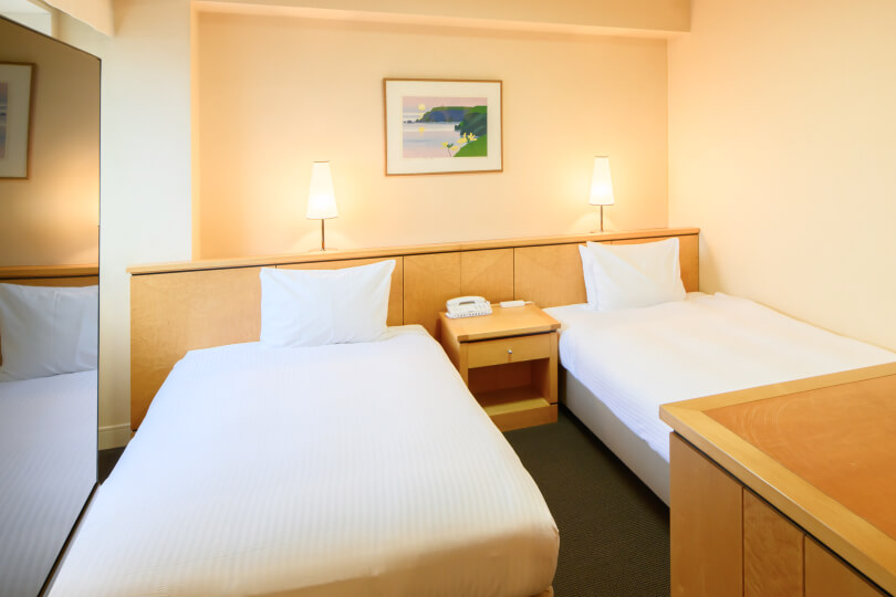ラージツインルームのお部屋写真