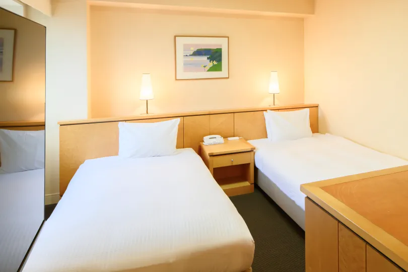 ラージツインルームのお部屋写真